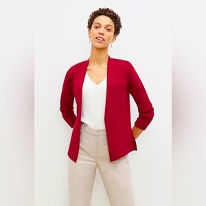 M.M. LaFleur The Woolf Jardigan - Ruby Red - Size Medium